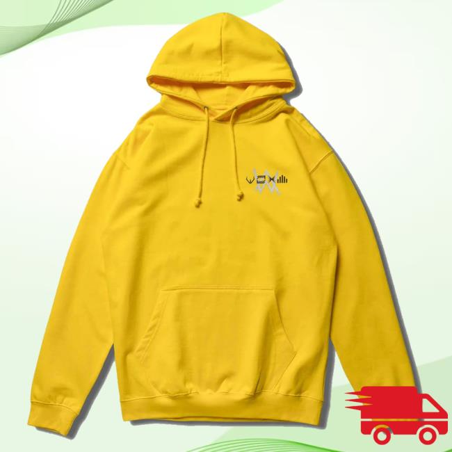 Official Kings Road Merch Store Alan Walker Walkerverse Stage Pullover Hoodie Yellow AlanWalker Kings Road Shop