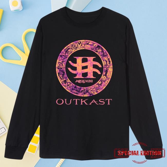 Official Outkast Merch Store Shop Outkast Aquemini Logo Long Sleeve Hot Shirt