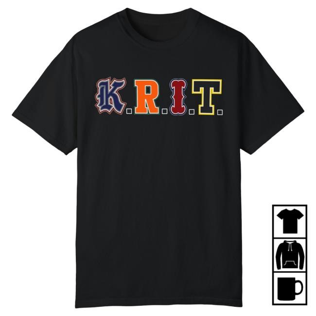 Official Merchbar Big Krit Shop Big K.R.I.T. Varsity Popover Shirt Merch Bar