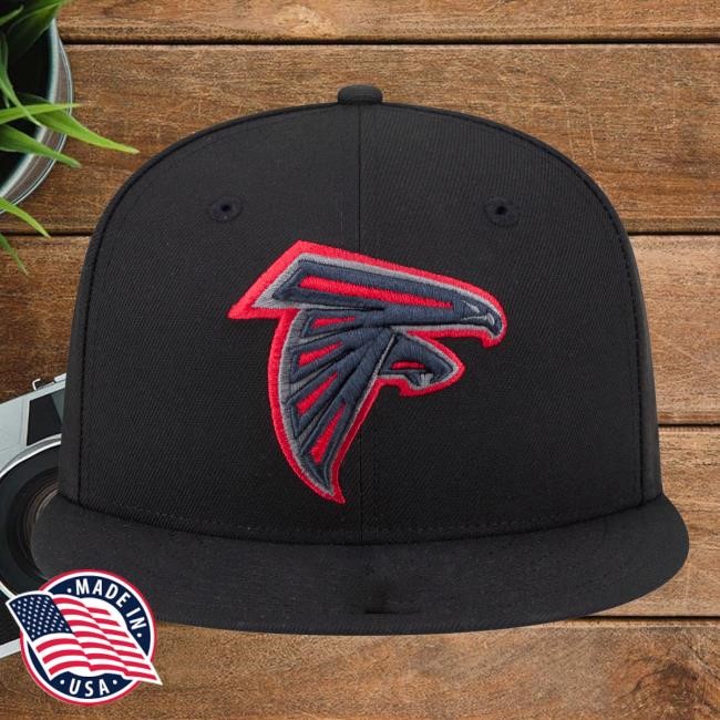 Atlanta Falcons New Era Black Color Pop 59FIFTY Fitted Cap | Official NFL Shop