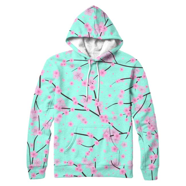 Official Sakura Aop Sweater 3D All Over Print