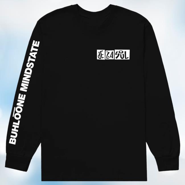 Official Wearedelasoul De La Soul Buhloone Mindstate Long Sleeve Tee Shirt