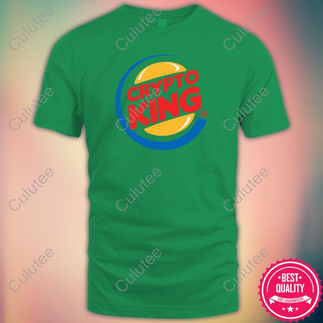 Coin Bureau Crypto King White Long Sleeve T Shirt