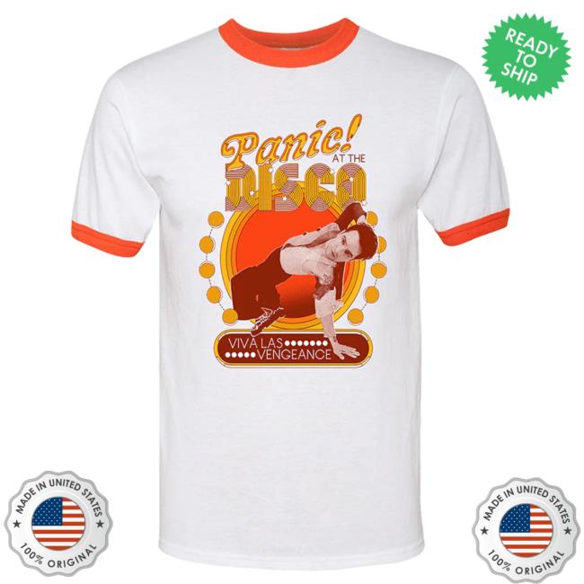 Official Panic! at the Disco Merch Store Panic! At The Disco Vlv Ringer Shirt 2024