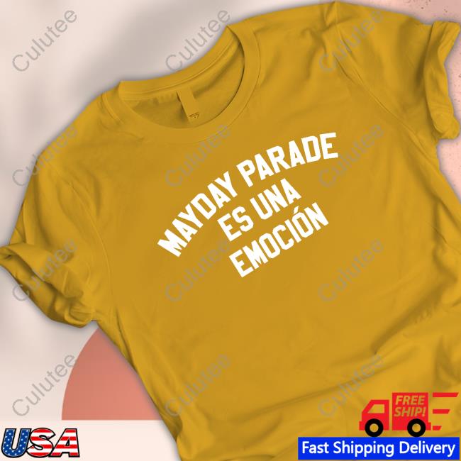 Mayday Parade Es Una Emocion Black T Shirt