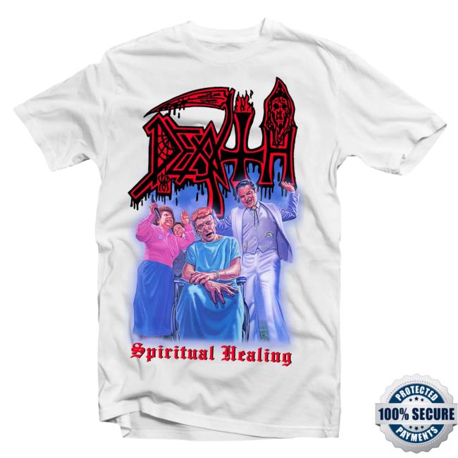 Official Indie Merch Store Shop Death "Spiritual Healing" Popover Shirt IndieMerchStore