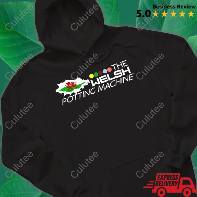 Snooker Mark Williams The Welsh Potting Machine Long Sleeved T Shirt Mark Williams M.B.E