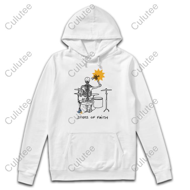 Official Steps Of Faith Store Steps Of Faith Skeleton Drummer Sweatshirt