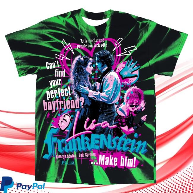 Official Studiohouse Designs Someone Special Tiedye New Shirt Goth Phase (Green/Black)