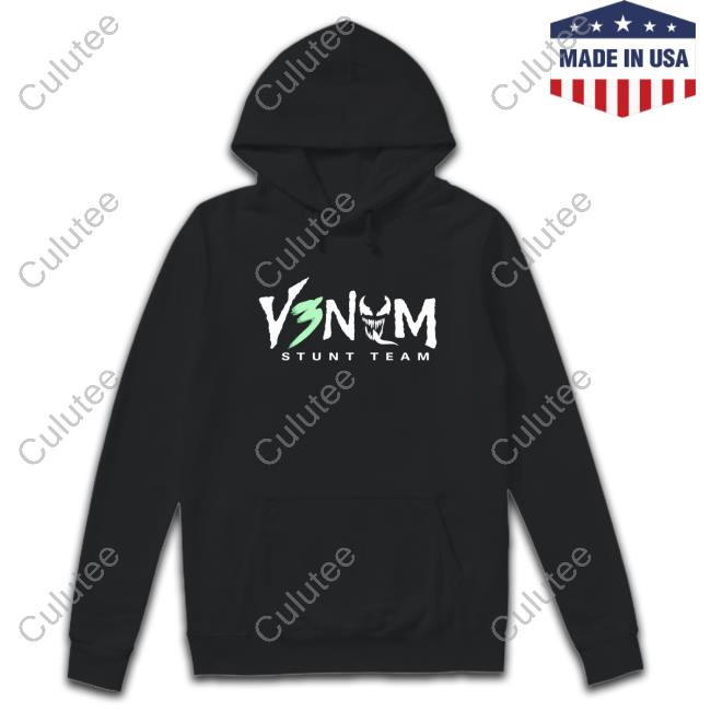 Venom Merch V3nom Stunt Team Crewneck Sweater