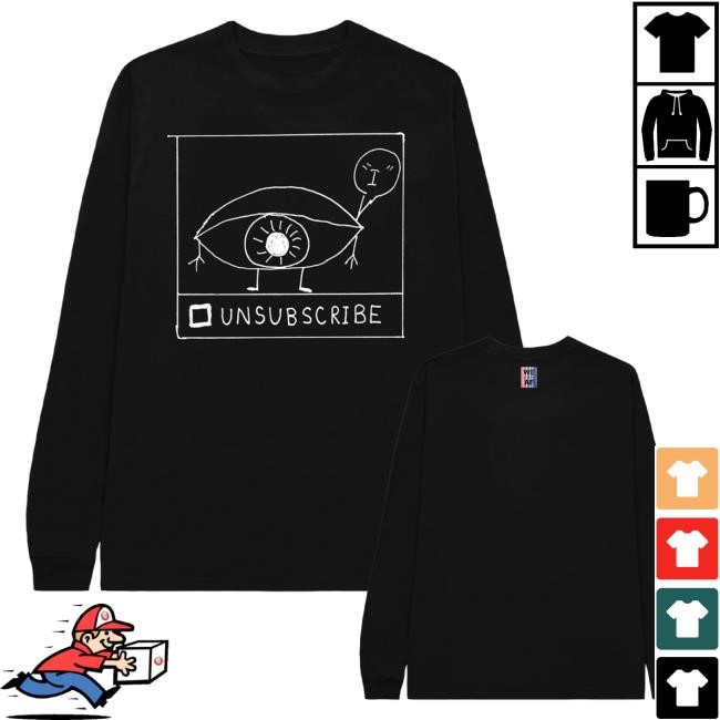WE Unsubscribe Long Sleeve Tee Arcade Fire