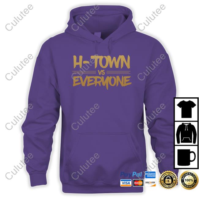 Apollohou H-Town vs Everyone Hoodie Apollohou H-Town vs Everyone T Shirt