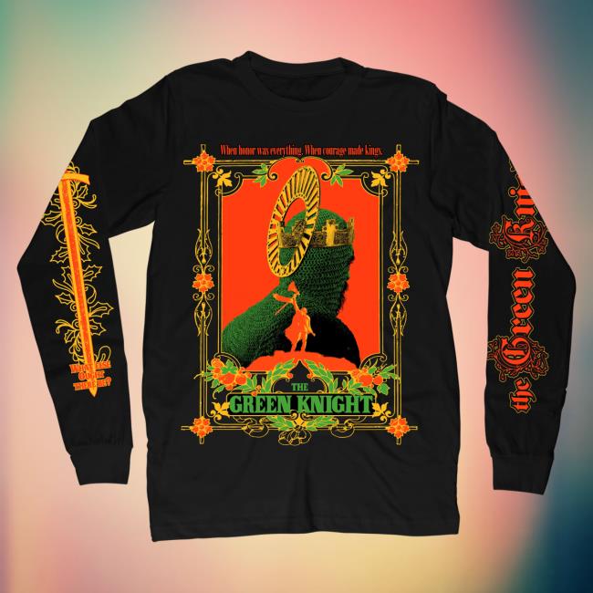 Official Studiohouse Designs The Green Knight Long Sleeve Tee