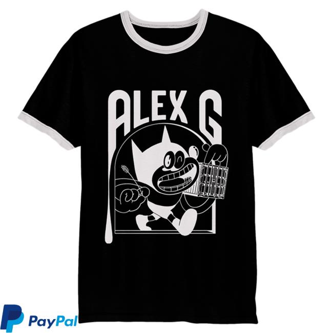 Official Sandy Alex G Merch Alex G Cage Ringer Tshirt