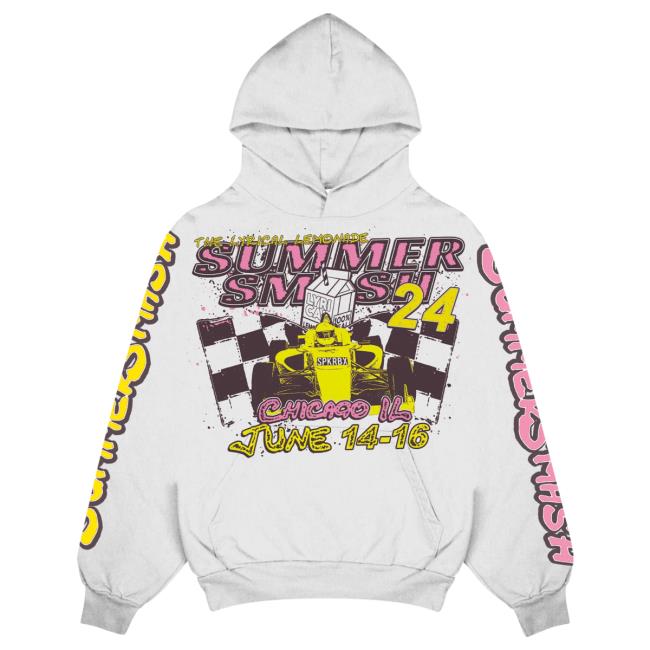 Official Summer Smash Indy Car Line Up Pull Over Hoodie