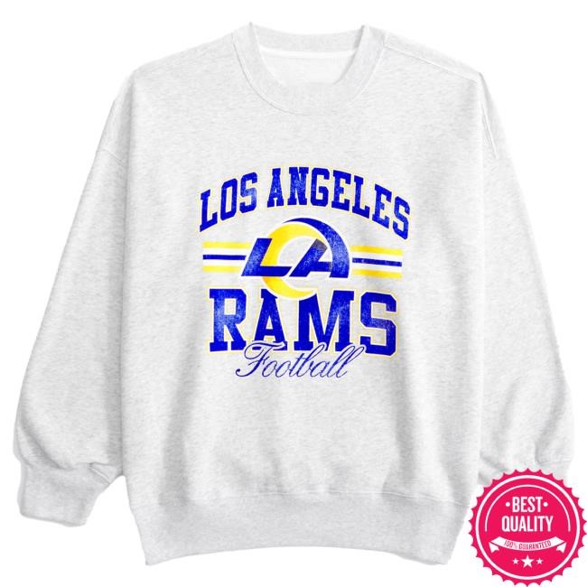 Official Abercrombie And Fitch Shop Los Angeles Rams Vintage Sunday Crewneck NFL by Abercrombie
