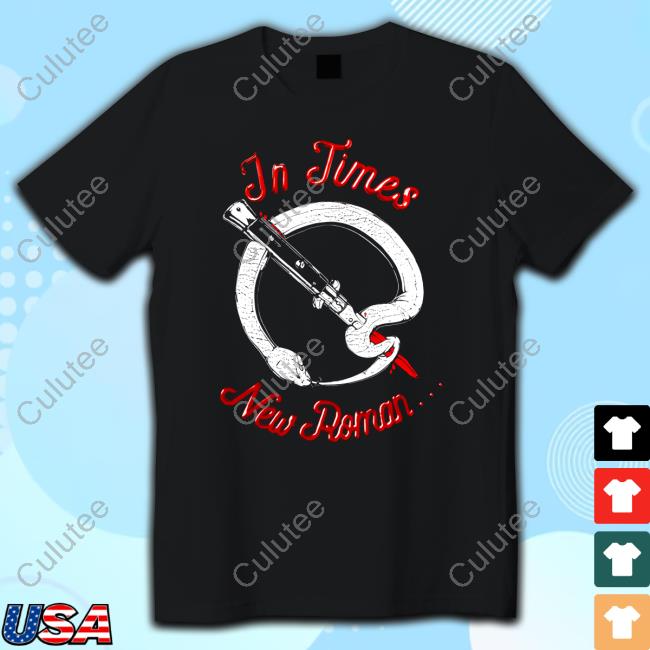 Queens Of The Stone Age In Times New Roman Q Snake T-Shirt