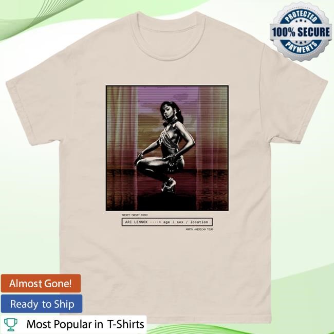 A/S/L Cream Tour Shirt 2024 – Ari Lennox Official Store