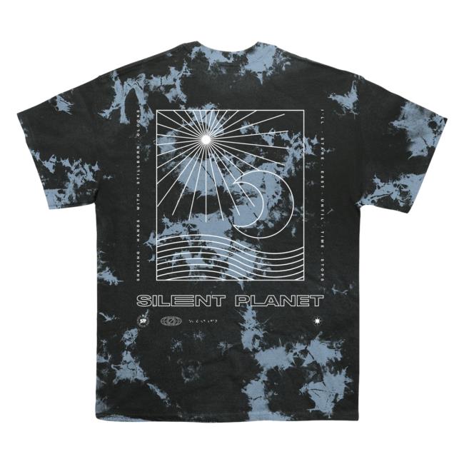 Silent Planet Merch Earthscape Tie Dye New Shirt