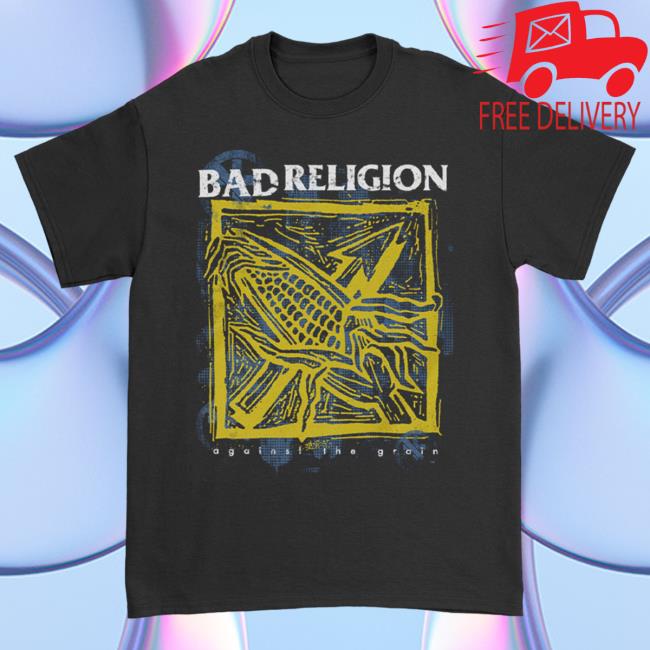 Official Kings Road Merch Store Bad Religion Against The Grain Attractive Shirt (Black) BadReligion Kings Road Shop
