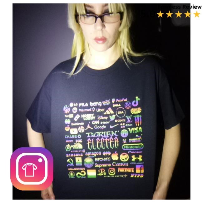 Official Dorian Electra Merch Store Rainbow Capitalism Shirt New