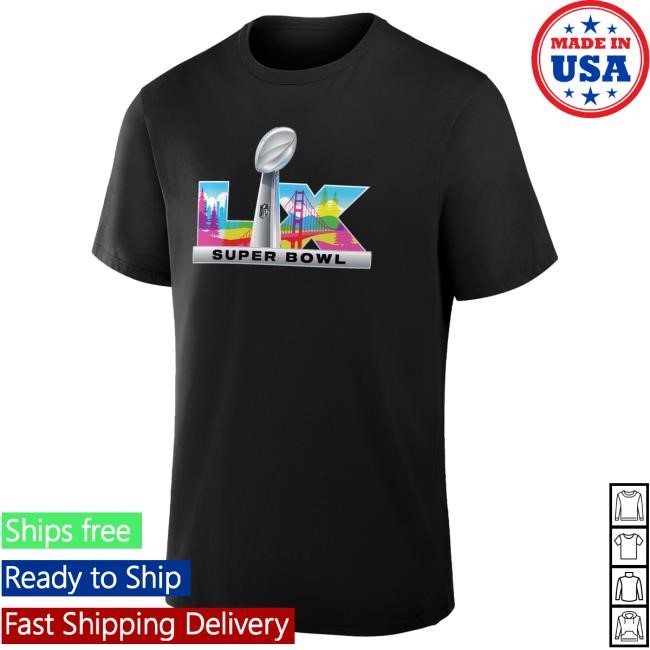 Stadium Ready Super Bowl LX NFL Legacy Trophy Dimension Shirt