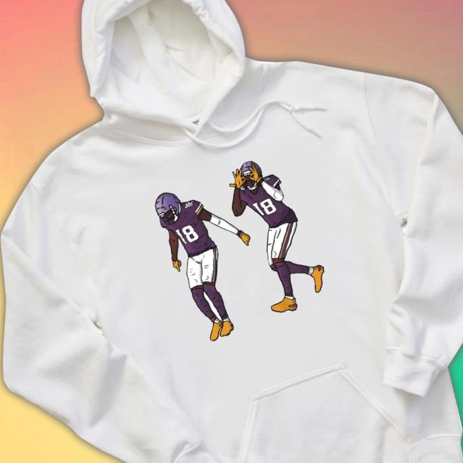 The Griddy Youth Justin Jefferson Minnesota Vikings Shirts