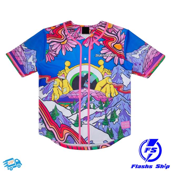 SUBTRONICS CYCLOPS DOME BASEBALL JERSEY