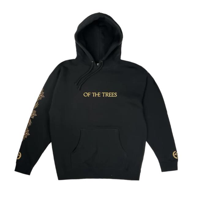 Of The Trees Shop Store Merch Clothing Of The Trees - Black Heavyweight Hooded Sweatshirt