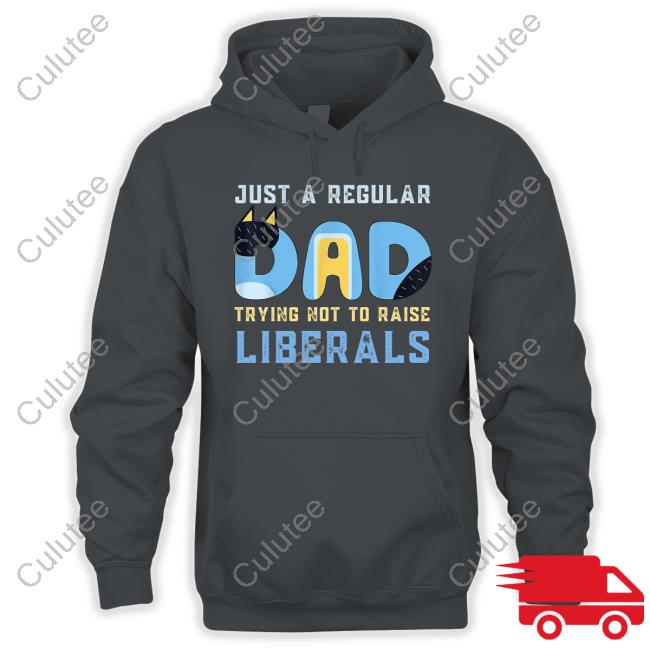 Just A Regular Dad Trying Not To Raise Liberals Long Sleeve T Shirt