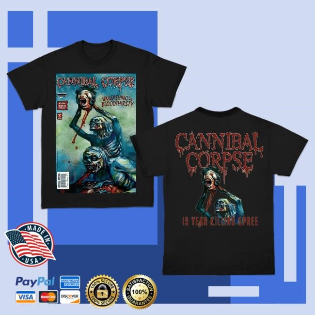 Cannibal Corpse "Cannibal Corpse “15 Year Killing Spree” Tee (Limited Edition)" T-Shirt