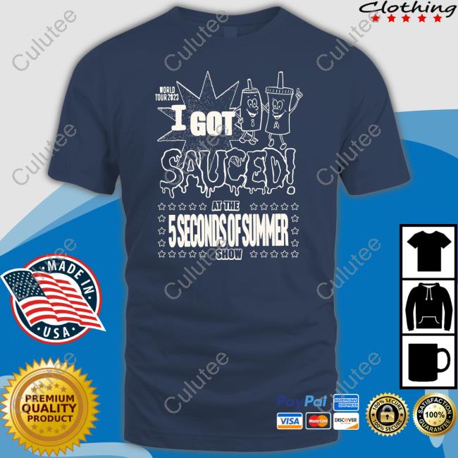 Official 5 Seconds of Summer Tour Store I Got Sauced Cap