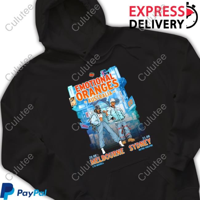 Emotional Oranges Australia Melbourne Sydney Shirt 2024