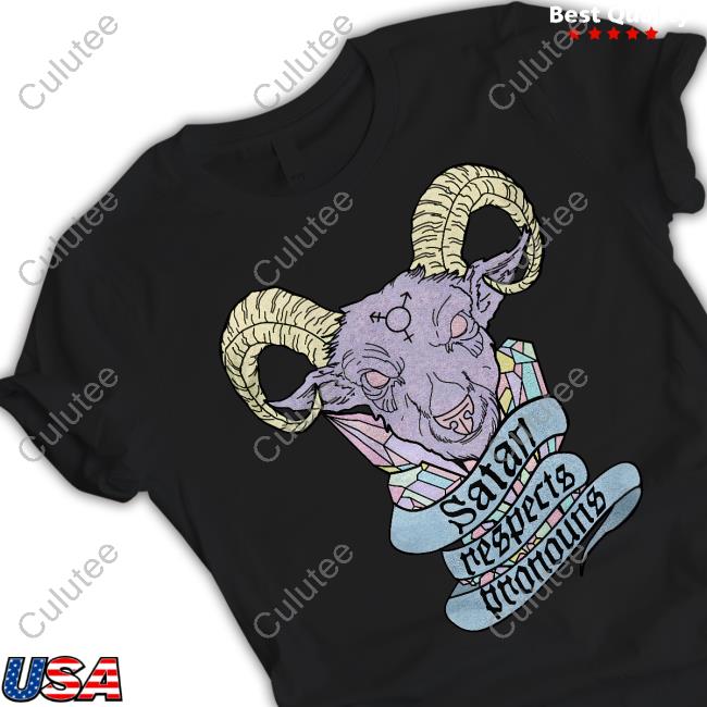 Satan Respects Pronouns Long Sleeve T Shirt