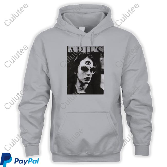 Aries Triclops Hoodie 1970s Taking Off