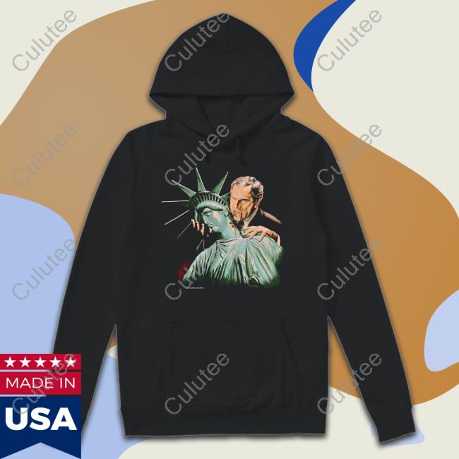 George Bush Vampire Bush Sucking Liberty Sweatshirt Shirts That Go Hard