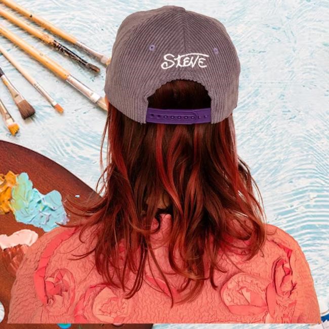 Official Hello Merch Delicate Hat (Powder Purple) HelloMerch