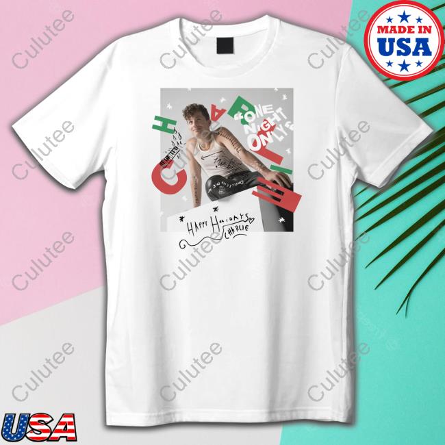 Charlie Puth Merch Happy Holidays Charlie T Shirts