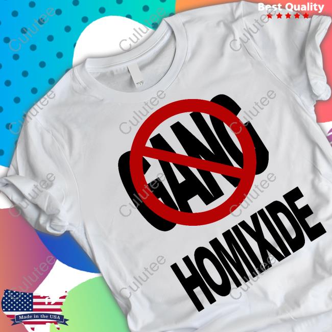 Not A Gang Homixide Hooded Sweatshirt Homixide Gang Merch
