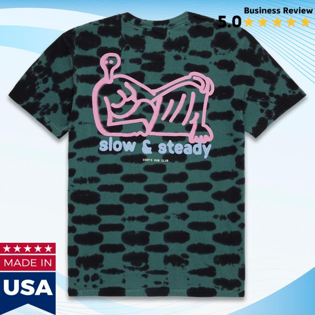 Official Codys Run Club Merch Store Cody's Run Club Slow / Shirt New / Slate Patch-Overdye CodysRunClub Apparel Cody'sRunClub Clothing Shop