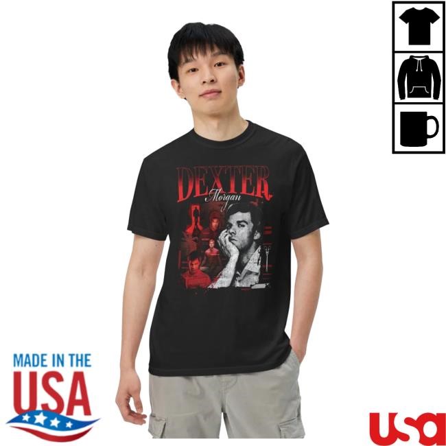 Official Paramount Shop Dexter Heartthrob Comfort Colors Unisex Tees