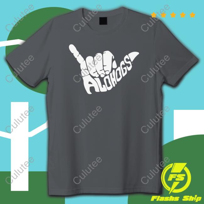 Official ARKANSAS RAZORBACKS ALOHOGS Tee