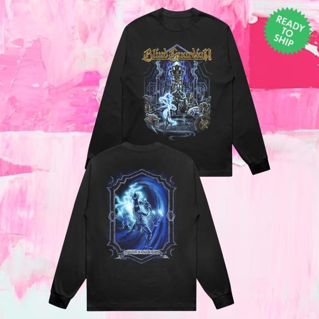 Official Blind Guardian Apparel Nightfall Collage Long Sleeve New Shirt