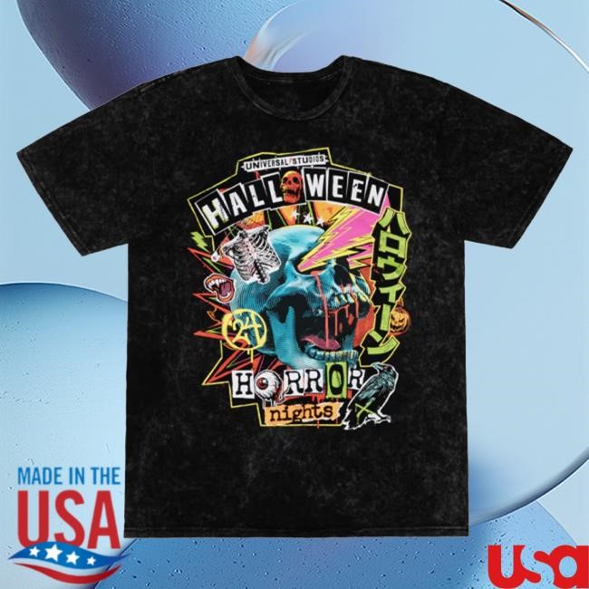 Halloween Horror Nights 2024 Atomic Goth Punk T-Shirts