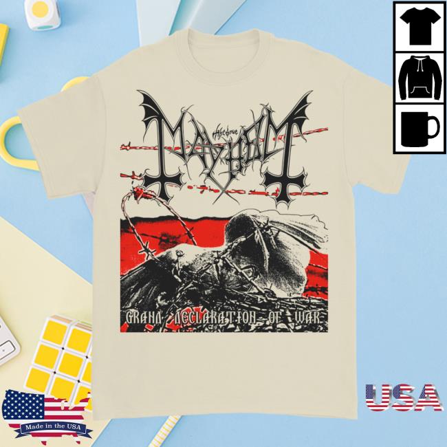 Mayhem Grand Declaration of War Sand Shirt