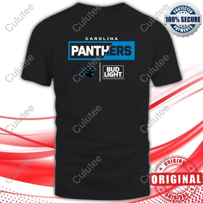 Carolina Panthers Bud Light Shirt