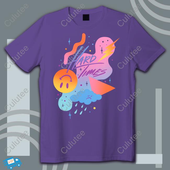 Hard Times Gradient Shapes Tee