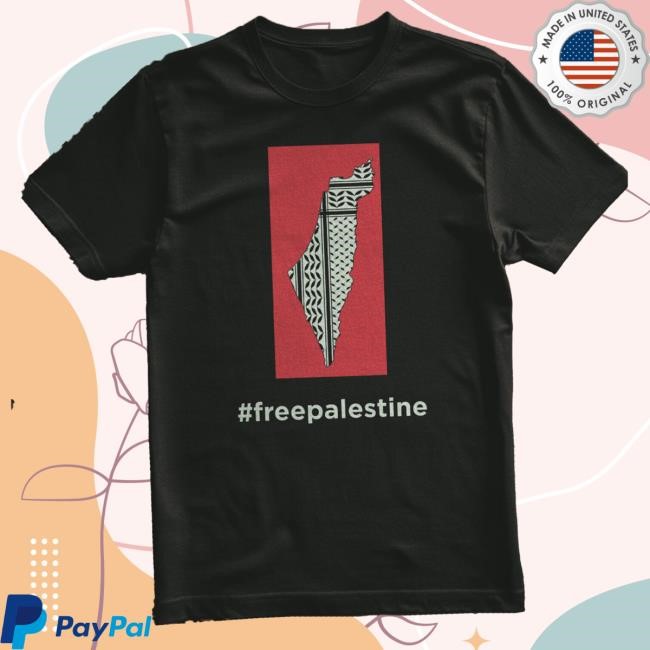 Jake Shields Free Palestine Tee Shirt