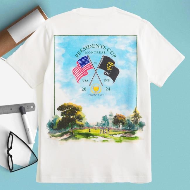 Official Abercrombie And Fitch pga president's cup graphic Top Shirt