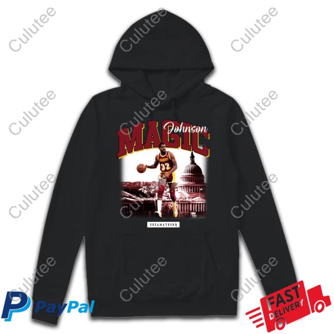 Official Jahan Dotson Magic Johnson Washington Dreams T-Shirt